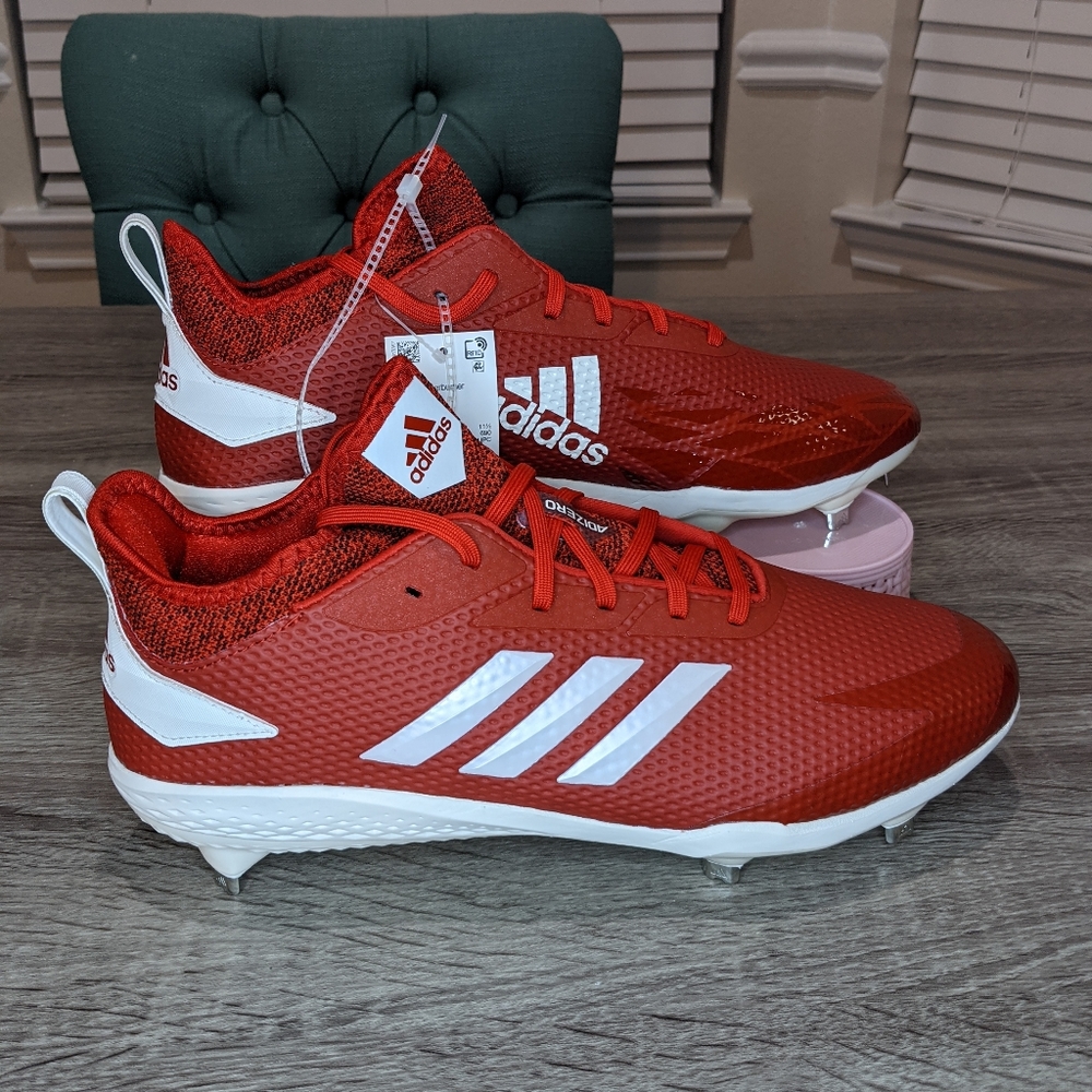 Adidas Adizero Afterburner Metal Cleats Size 12